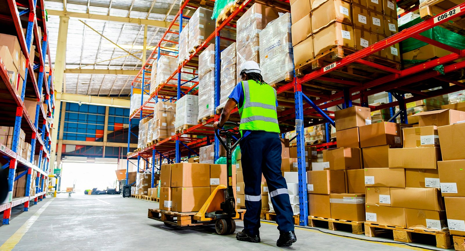 warehouse worker inventory